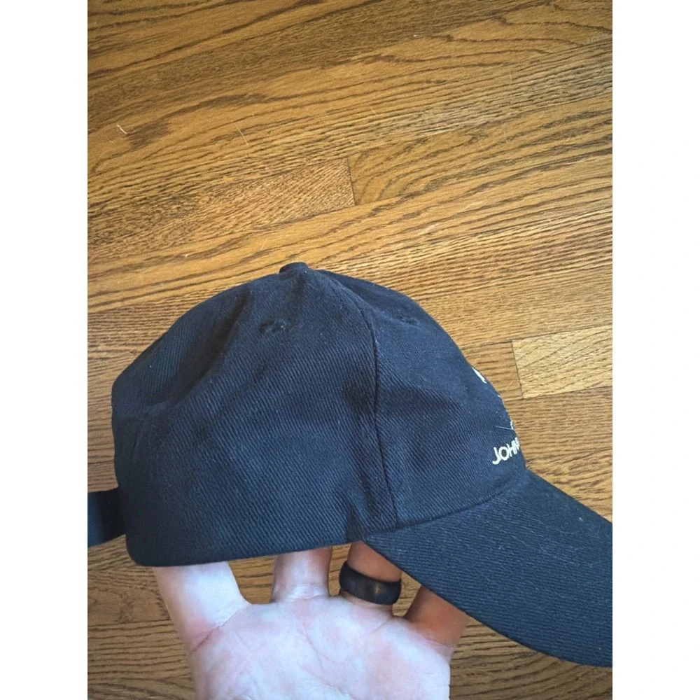Johnnie Walker Black Gold Keep Walking Embroidered Cotton Baseball‎ Hat Cap Mens